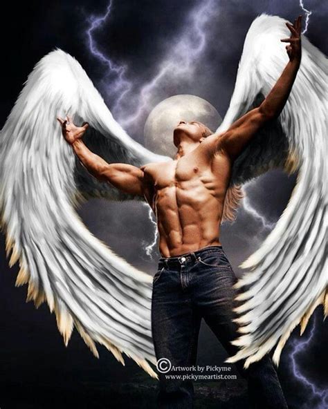 Michael The Beautiful Angel Male Angel Angel Man Angel Warrior Angel Wings Dark Angels