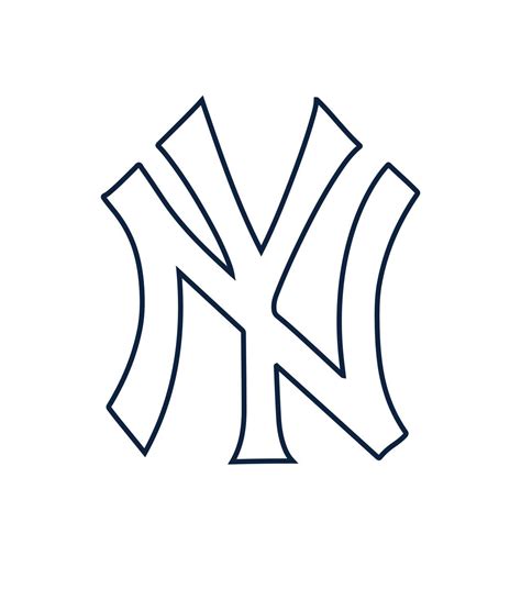 Classic New York Yankees Logo Decal Sticker Etsy
