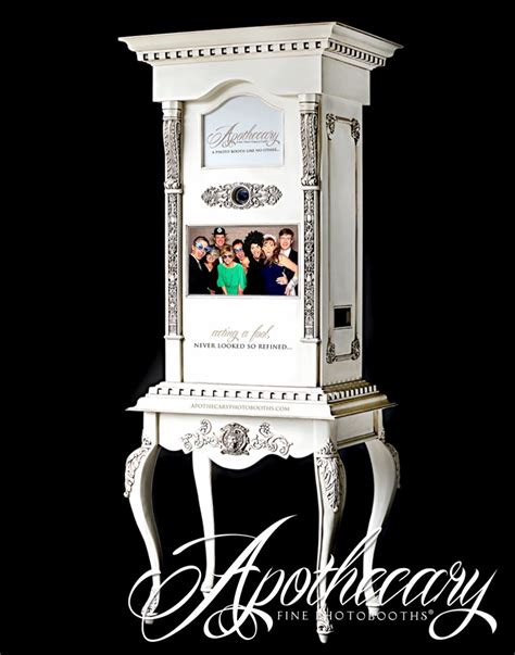 Elegant Design And Style Boutique Photo Booth Apothecaryphotobooths