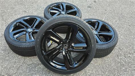 19 Wheel And Tire Package Fits Honda Accord Sport Civic Si Exl Acura