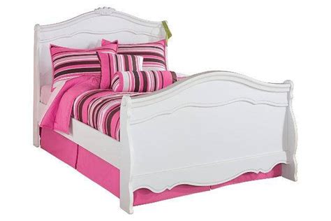 Inspired by french provincial style, the exquisite full poster bed is perfect for la petite mademoiselle. Ashley Exquisite B188Y Full Size Sleigh Bedroom Set 6pcs ...