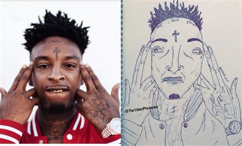 How To Draw 21 Savage How To Draw 21 Savage In This Video I Ll Show How