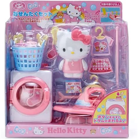 sanrio hello kitty laundry pretend play set toy t japan pink housework 49 99 picclick