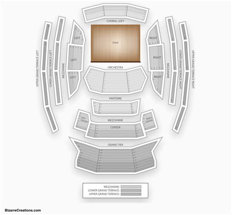 Kauffman Center Seating Charts And Views Games Answers And Cheats