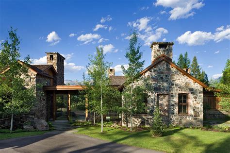 A Homestead In Montana Blends Rustic And Modern Details Country