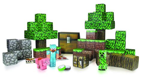 Minecraft Overworld Shelter Pack Papercraft Toy Revie