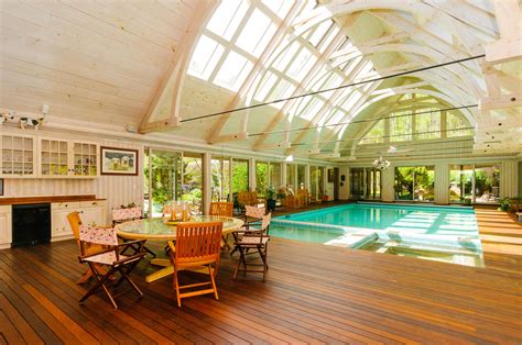 As opposed to an outdoor one, an indoor pool offers privacy and year round swimming independent of the weather. The Ultimate Luxury Amenity: Lavish Indoor Pools