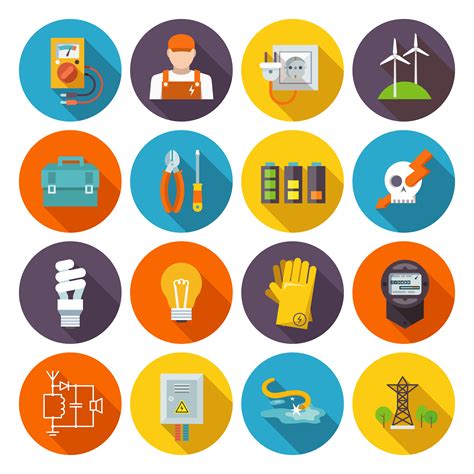 Electrical Icon Images Free