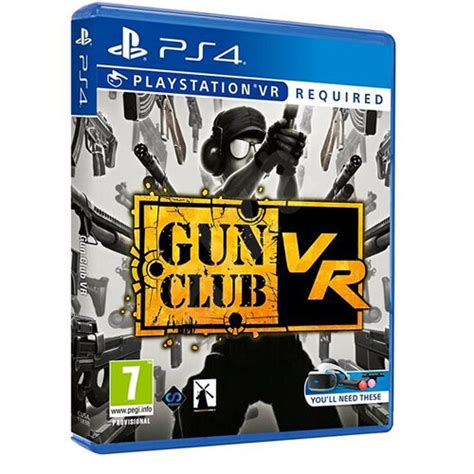 Gun Club Vr For Playstation Vr Ps4 Video Games Zatu Games Uk
