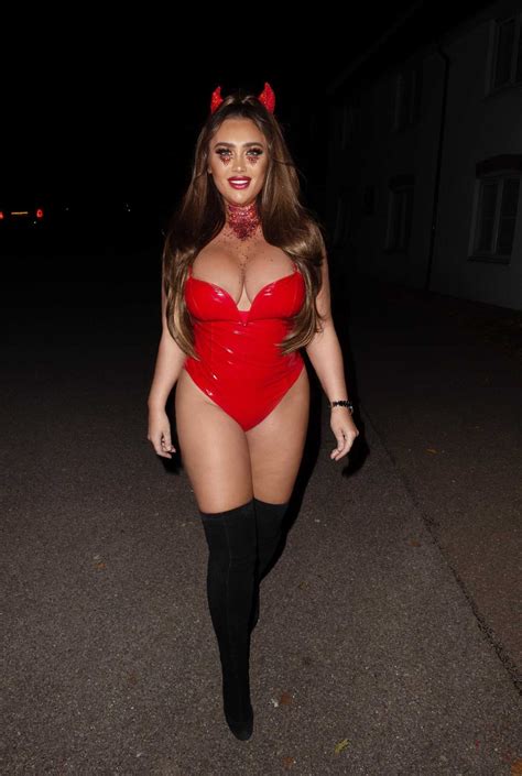 Lauren Goodger In Red Tight Dress Out In London Celebrity Wiki