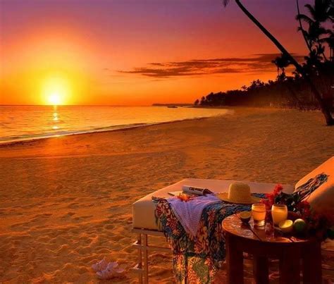 Relaxing At Sunset Beach Sunset Wallpaper Beach Wallpaper Sunset