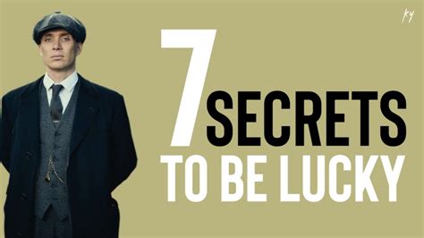 7 Secrets To Be Lucky Peaky Blinders Status 😎💯 Thomas Shelby Status Peakyblinders Shelby