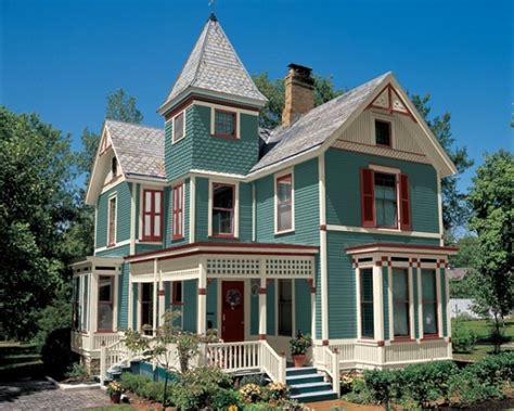 Exterior Paint Colors Victorian Houses Hawk Haven