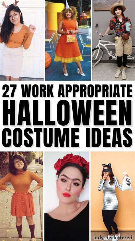 27 Work Appropriate Halloween Costumes For Women Lady Decluttered Diy Halloween Costumes For