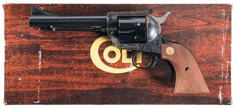 44 Special Colt New Frontier Single Action Revolver With Box Rock