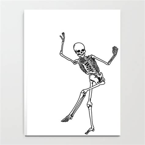 Bone Dancing Skeleton Notebook Skeleton Tattoos Tarot Tattoo