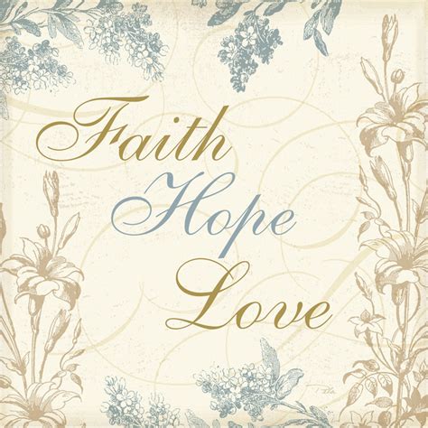 Faith Hope Love Wall Mural And Photo Wallpaper Photowall