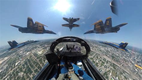 Ride Along With The Blue Angels As They Salute Medical Staff