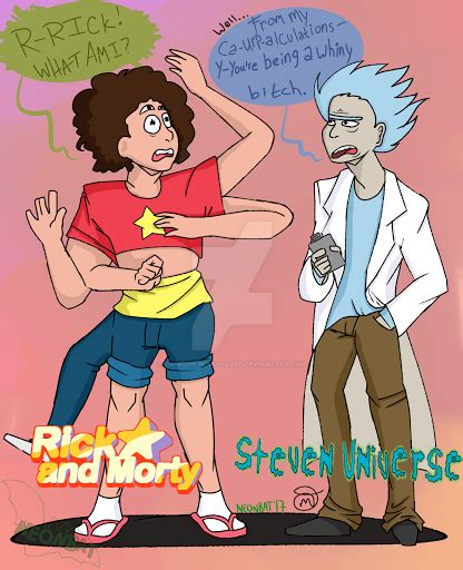 Collab Steven Universe Rick And Morty Crossover By Crimson Blood Lust
