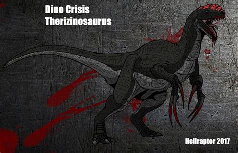 Dino Crisis Therizinosaurus Updated 2017 By Hellraptorstudios On