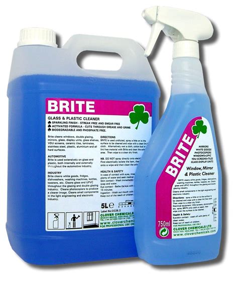Clover Brite Glass Cleaner 5 Litres Uk Cleaning Supplies
