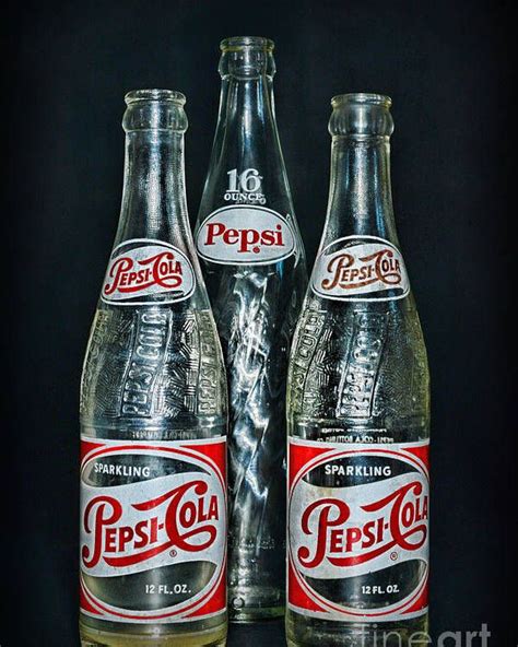Pepsi Bottles From The S Poster By Paul Ward Pepsi Vintage Pepsi Vintage Soda Bottles