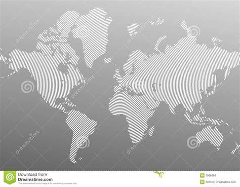 Vector Map Gray Royalty Free Stock Photos - Image: 7966688