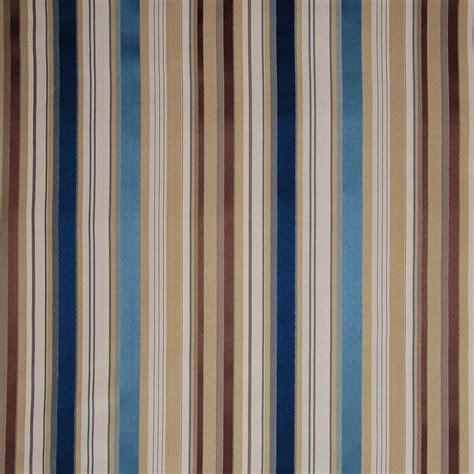 Bluestone Blue Stripe Upholstery Fabric
