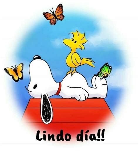 Lindo Día Peanuts Characters Disney Characters Fictional Characters Snoopy And Woodstock