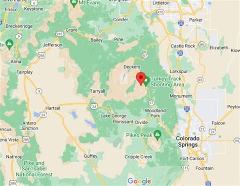 Midland Colorado Area Map And More