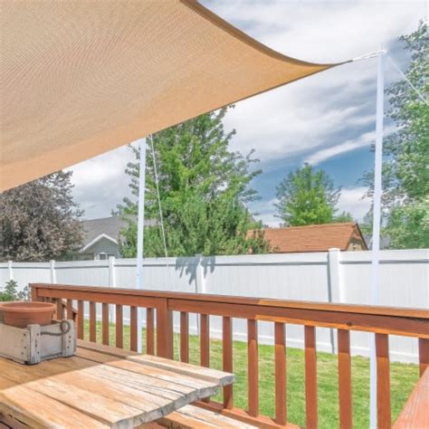 Sun Sail Shade Canopy Installation Polepipe Kit Sun Sail Shade Canopy