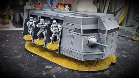 Free Stl File Star Wars Legion Imperial Troop Transport ⭐・3d