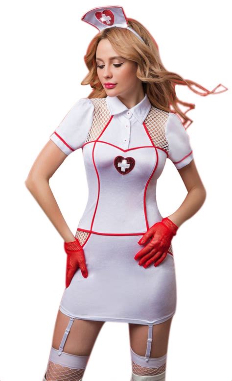 Disfraz De Enfermera Traviesa Para Adulto Traje Sexy Para Mujer