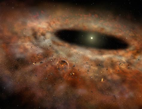 Vanishing Dust Belt Around Star Baffles Scientists Space