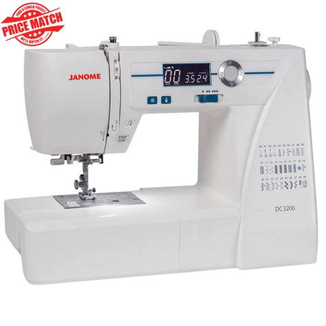 Janome Dc3200 Computerised Sewing Machine Bonus Janome Sewing Centre