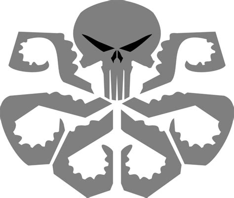 Hydra Punisher Logo Png Punisher Logo Punisher Logo Design Template