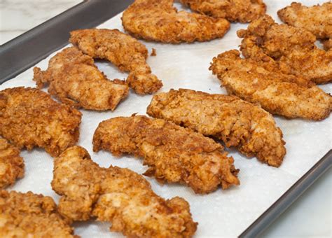This recipe was originally published in. Buttermilk Fried Chicken Tenders - Once Upon a Chef