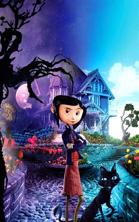 Coraline Poster Gloss Poster 17x24 Etsy Coraline Movie Animated