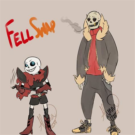The Difference Between Fellswap And Swapfell Undertale Amino