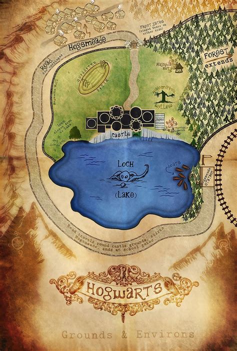 Pin De Lauren Brod En Maps Mapa De Hogwarts Imprimibles Harry Potter Images