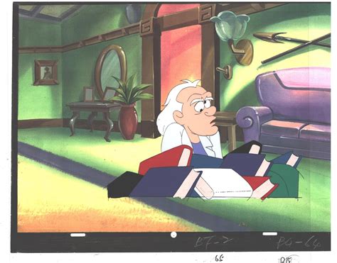 Back To The Future Original Production Animation Cel Universal Cartoon