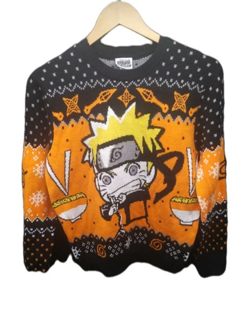 Naruto Shippuden Sweater Mens Gem