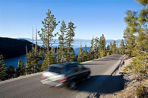 Highway 89 Above Emerald Bay Lake Tahoe Ca Justin Bailie Photography
