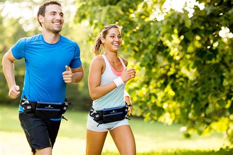 Hd Wallpaper Couple Laughing Running Physical Activity Wallpaper