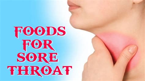 It's warm and draws blood to the area helping it to recover, too. Foods For Sore Throat - YouTube