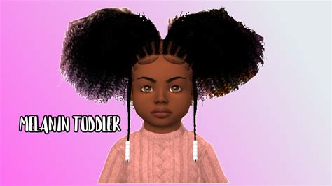 Beautiful Black Baby The Sims 4 Create A Sim Full Cc Links Youtube