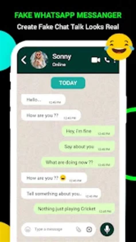 Fake Chat Maker Whatsmock Chat Para Android Download