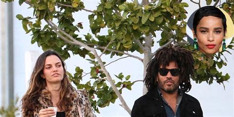 Lenny Kravitz And His New Girlfriend Go On A Lunch Date In Miami