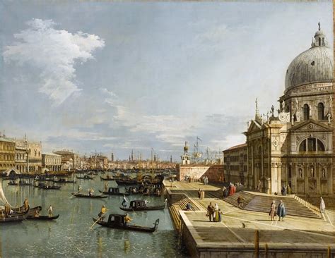 Canaletto Entrance To The Grand Canal With Santa Maria D Flickr