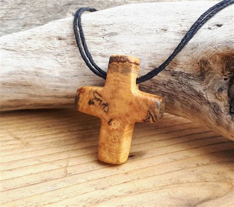 Hand-Carved Wooden Celtic Cross - BlessedMart